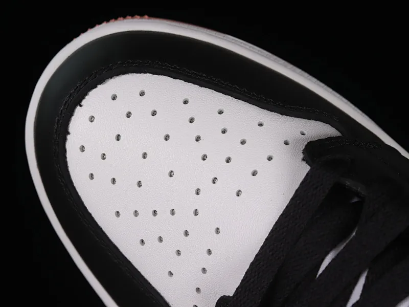All categories Air Jordan Jordan series basketball shoes Air Jordan 1 Low G version pure original Air Jordan 1 Low Golf "Rust Pink" AJ1 Joe 1 new golf version black and white pink DD9315-106